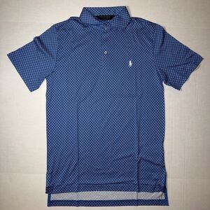 Ralph Lauren Blue Patterned Polo Shirt